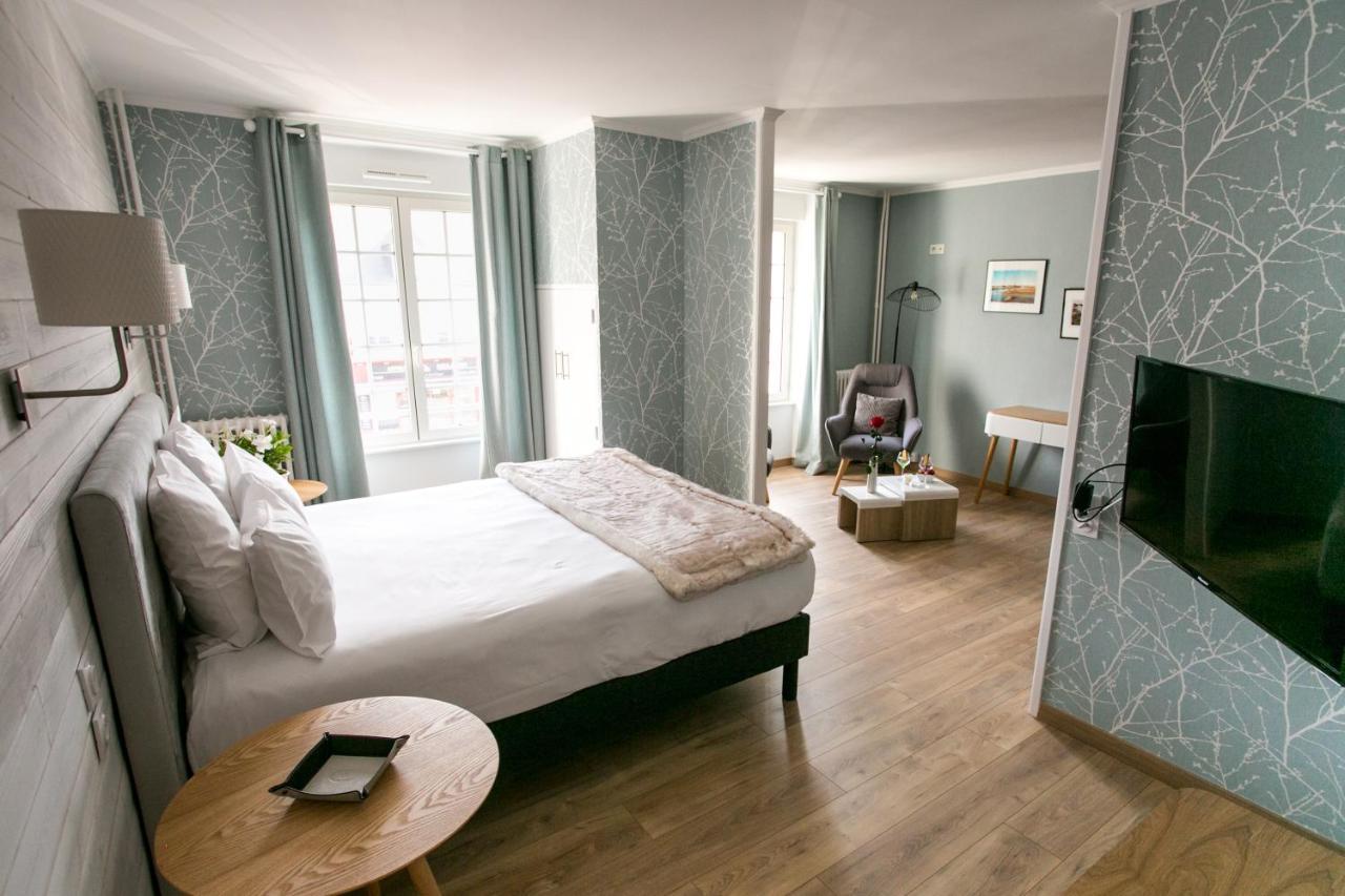 Le Cotentin Appart'Hotels & Restaurant Le Cot' 포르바일 외부 사진