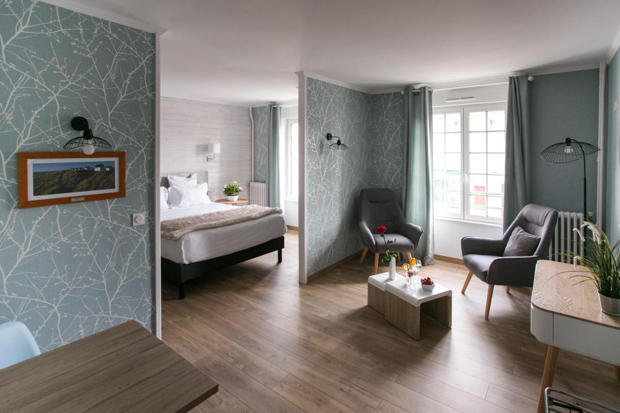 Le Cotentin Appart'Hotels & Restaurant Le Cot' 포르바일 외부 사진