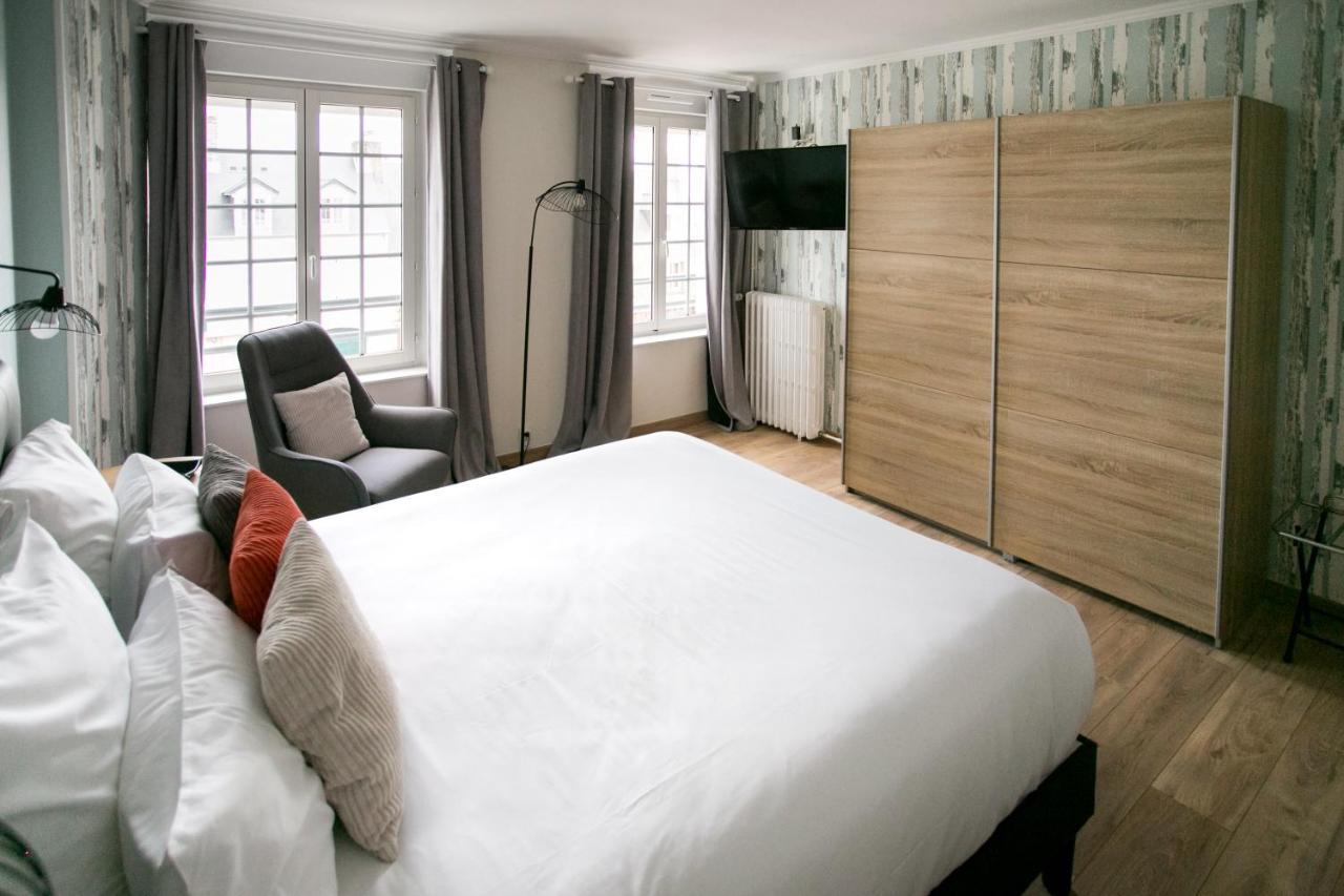 Le Cotentin Appart'Hotels & Restaurant Le Cot' 포르바일 외부 사진