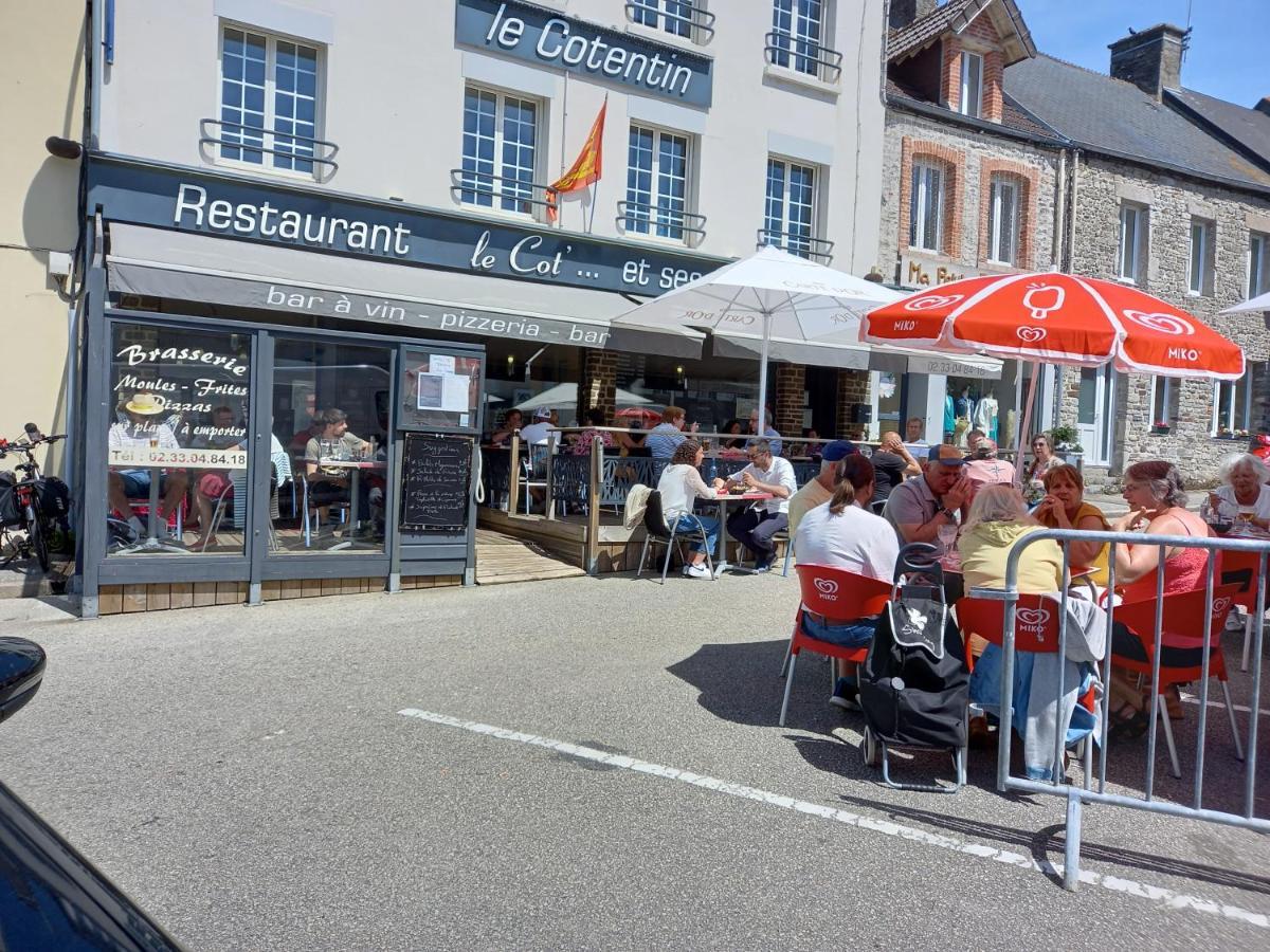 Le Cotentin Appart'Hotels & Restaurant Le Cot' 포르바일 외부 사진