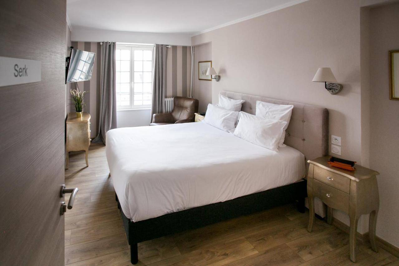 Le Cotentin Appart'Hotels & Restaurant Le Cot' 포르바일 외부 사진